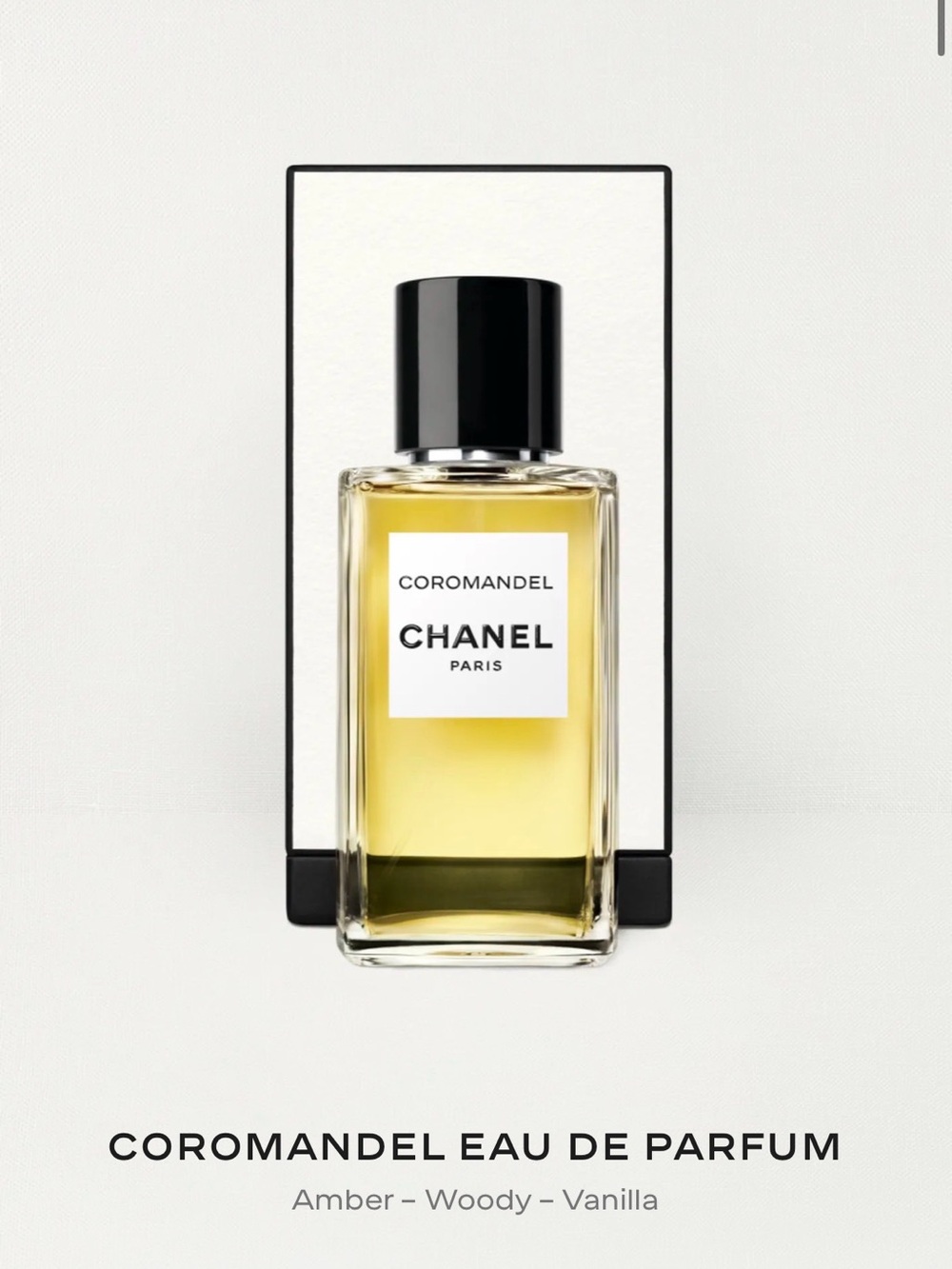 CHANEL Coromandel EDP (Les Exclusifs Collection) - Amber Woody Vanilla